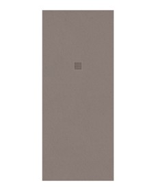 Slate Taupe 1900x800 shower tray with FREE Shower Waste