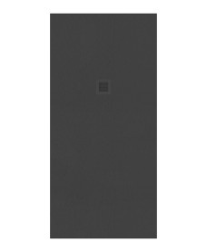 SLATE 1900 x 900 Shower Tray Anthracite   - with FREE shower waste