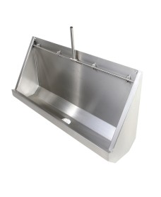 Fife Trough Urinal Exposed Pipework 1800mm RH Outlet