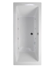 Pacific Double Ended 1700x750mm 8 Jet Bath
