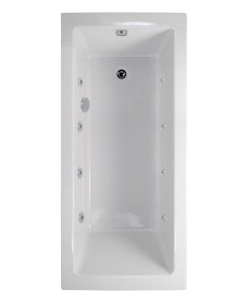Pacific Single Ended 1600x700mm 8 Jet Bath