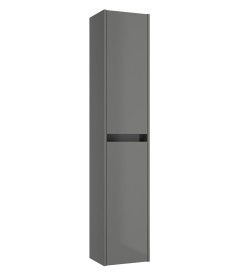 Odeon Universal Steel Grey Gloss 30cm Storage Column