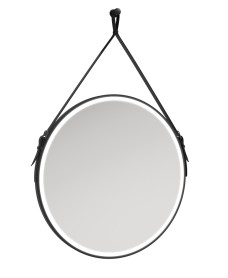 Astrid Style Rope Feature Illuminated Round 800x800mm Mirror