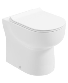 VIA Back to Wall Comfort Height WC with Sequence Slim Soft Close Seat