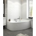 MAYA 1500 x 1000mm Offset Corner Bath Right Hand & Bath Panel 