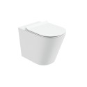 REFLECTIONS Back to Wall Rimless WC- Slim Soft Close Seat