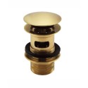SYNC 1.1/4" Click Clack Waste Brushed Gold