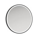 ASTRID Beam Illuminated Metal Frame Round 600x600mm Mirror