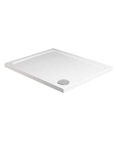 KRISTAL LOW PROFILE 1600 x 760 Rectangle Shower Tray with FREE shower waste