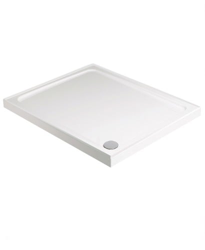 KRISTAL LOW PROFILE 900  Square  4 Upstand  Shower Tray with FREE shower waste