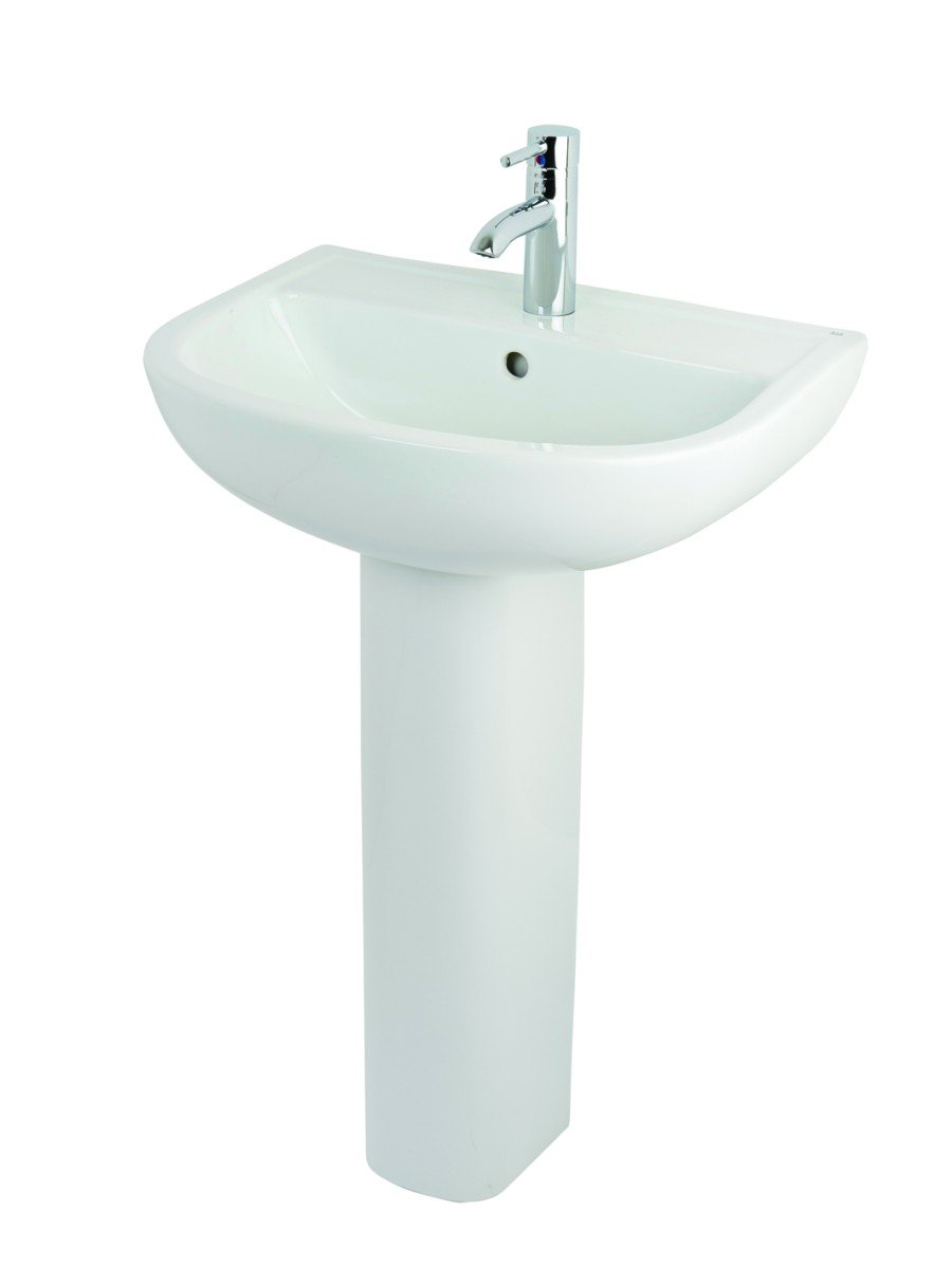 Compact Basin 55cm and Pedestal 