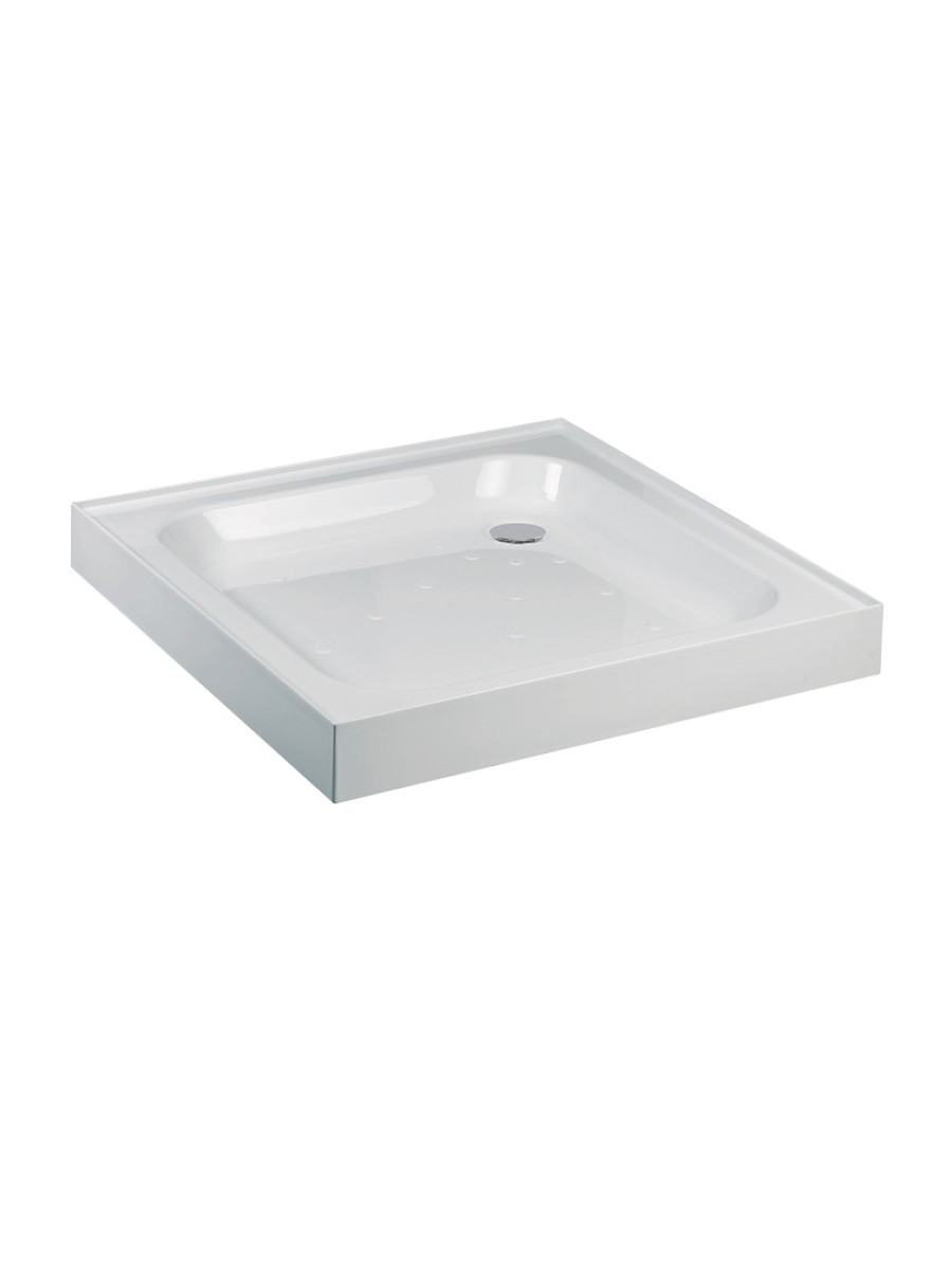 JT ULTRACAST 900 Square Shower Tray with Upstand - Anti Slip 
