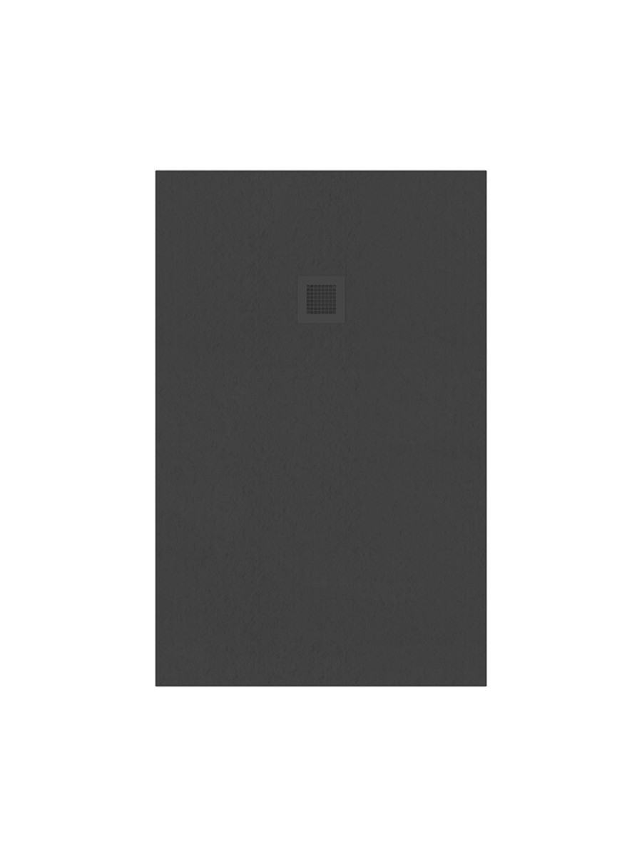SLATE 1400 x 900 Shower Tray Anthracite - with FREE shower waste