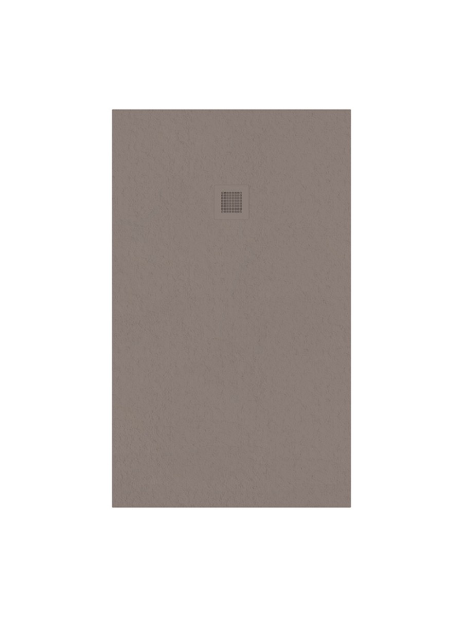 SLATE Taupe 1500x900 shower tray with FREE Shower Waste
