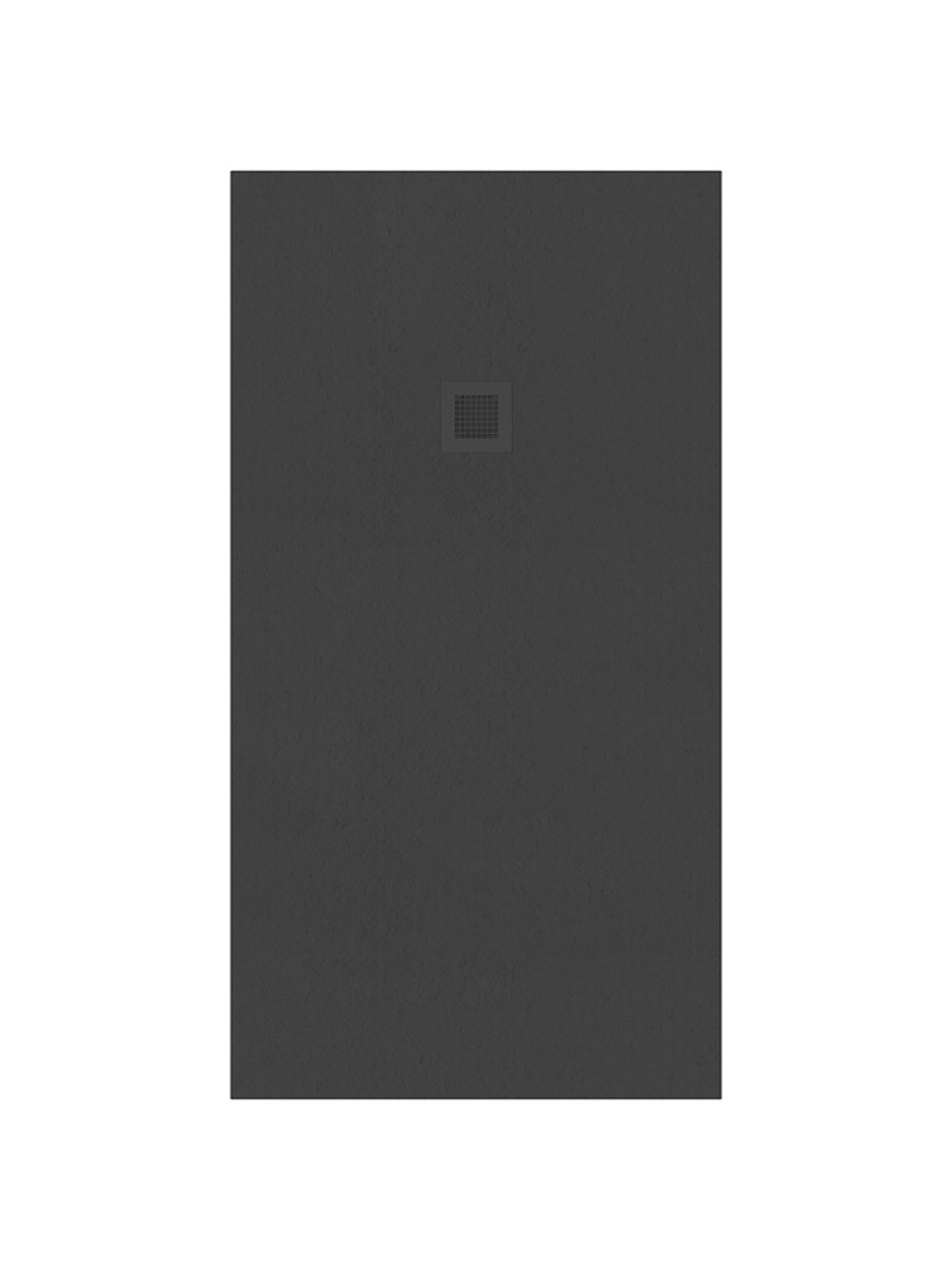 SLATE 1700 x 900 Shower Tray Anthracite - with FREE shower waste