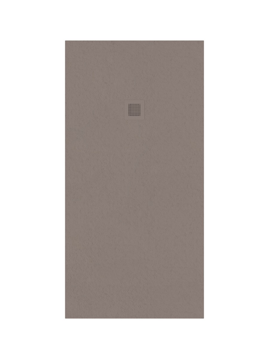 SLATE Taupe 1800x900 shower tray with FREE Shower Waste
