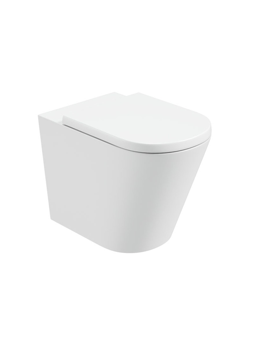 REFLECTIONS Back to Wall Rimless WC-Delta Soft Close Seat