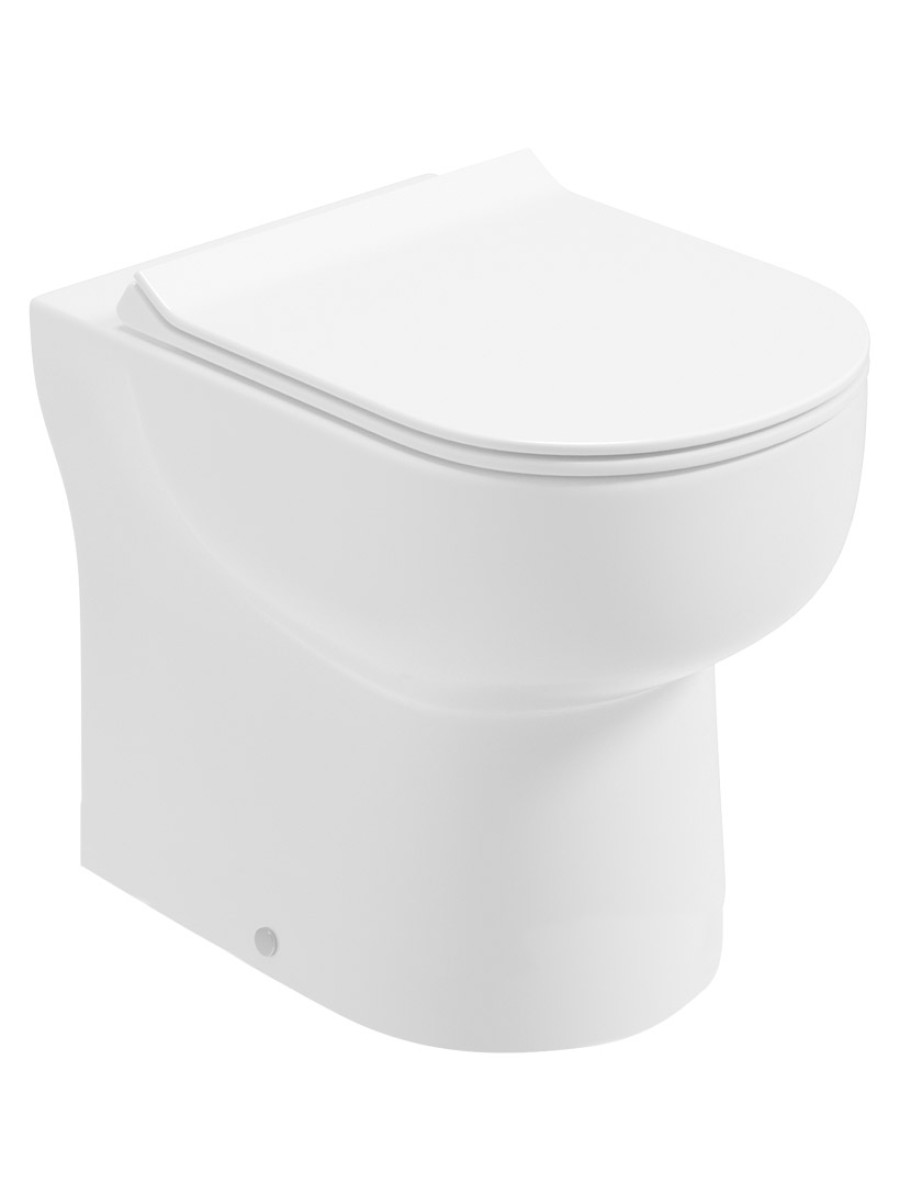 VIA Back to Wall Comfort Height WC with Sequence Slim Soft Close Seat