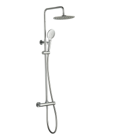 Axis Luxury Round Thermostatic Shower Kit