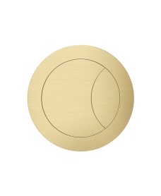 Sonas Dual Flush Button Brushed Gold for Furniture Cistern