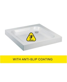 JT Ultracast 800 Square Shower Tray - Anti Slip 