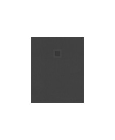 SLATE 1000 x 800 Shower Tray Anthracite - with FREE shower waste