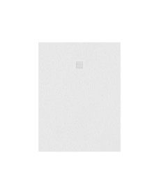 SLATE 1000 x 900 Shower Tray White - with FREE shower waste