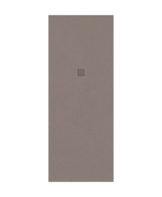 Slate Taupe 1800x700mm Rectangular Shower Tray & Waste