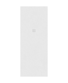 Slate White 1800x700mm Rectangular Shower Tray & Waste