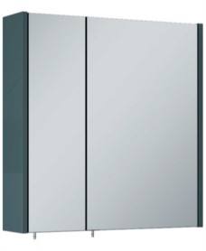 Otto Plus Gloss Grey 60cm Mirror Cabinet