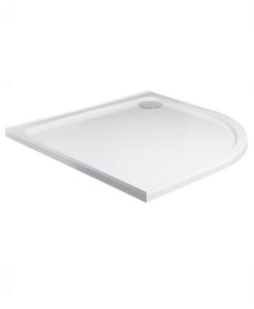 Kristal Low Profile 900 Quadrant Upstand Shower Tray  with FREE shower waste