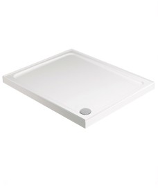 Kristal Low Profile900  Square  4 Upstand  Shower Tray with FREE shower waste