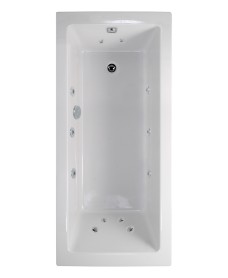 Pacific Single Ended 1800x800mm 12 Jet Bath