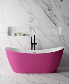 LYRA Floor Standing Bath 1700X800X680 with custom colour 
