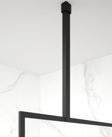 ASPECT Ceiling Support Bar 650mm Matt Black