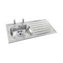 IBIZA HTM64 Inset Hospital Sink 923x500mm Right hand Drainer  