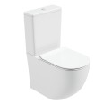 INSPIRE Fully Shrouded Rimless WC Pack - Slim Soft Close Seat