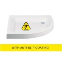 JT ULTRACAST 900 Quadrant Shower Tray - Anti Slip 