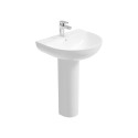 HORIZON 55cm 1th Round Basin & Full Pedestal